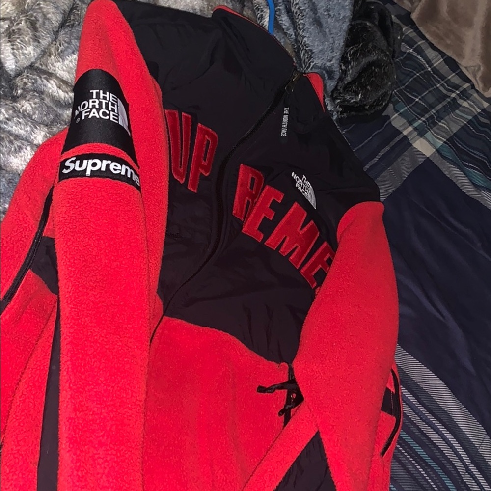 Supreme x North-face Denali Fleece Jacket